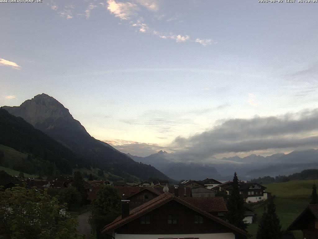 Archiv Foto Webcam Schöllang