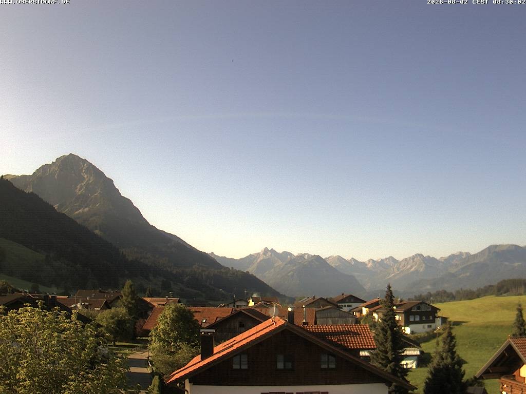 Archiv Foto Webcam Schöllang