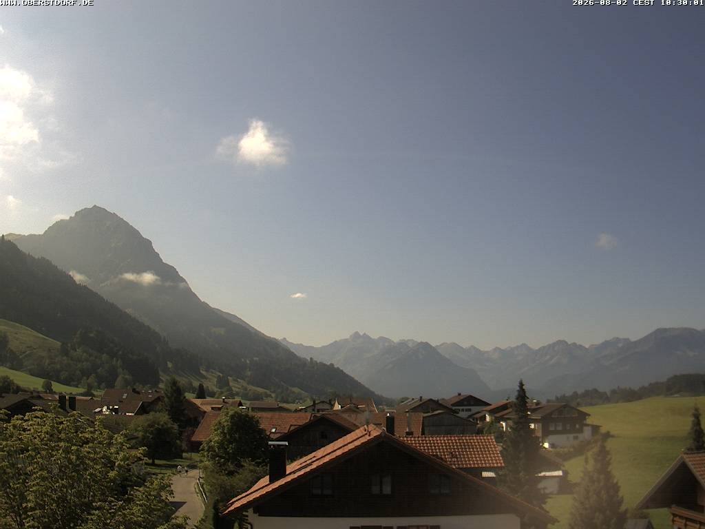 Archiv Foto Webcam Schöllang