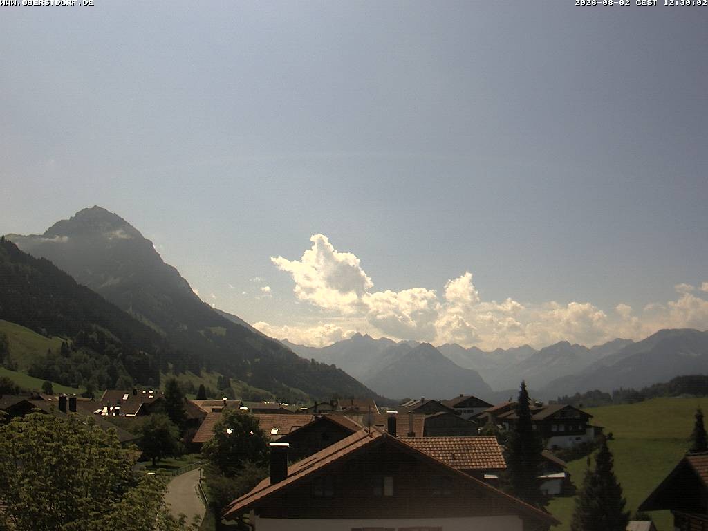 Archiv Foto Webcam Schöllang