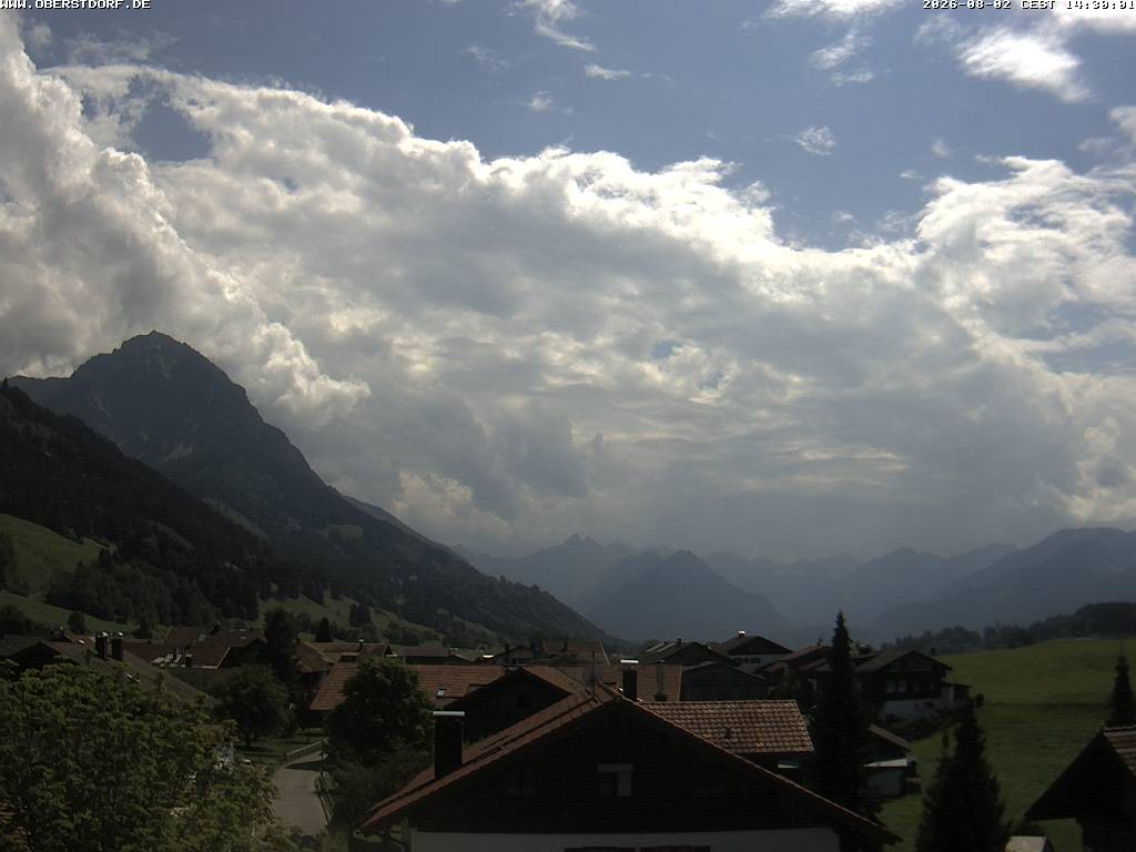 Archived image Webcam Schöllang Rubihorn
