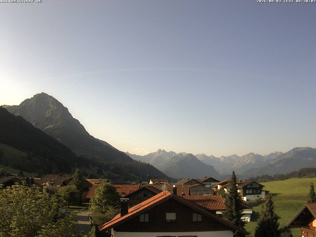 Archiv Foto Webcam Schöllang