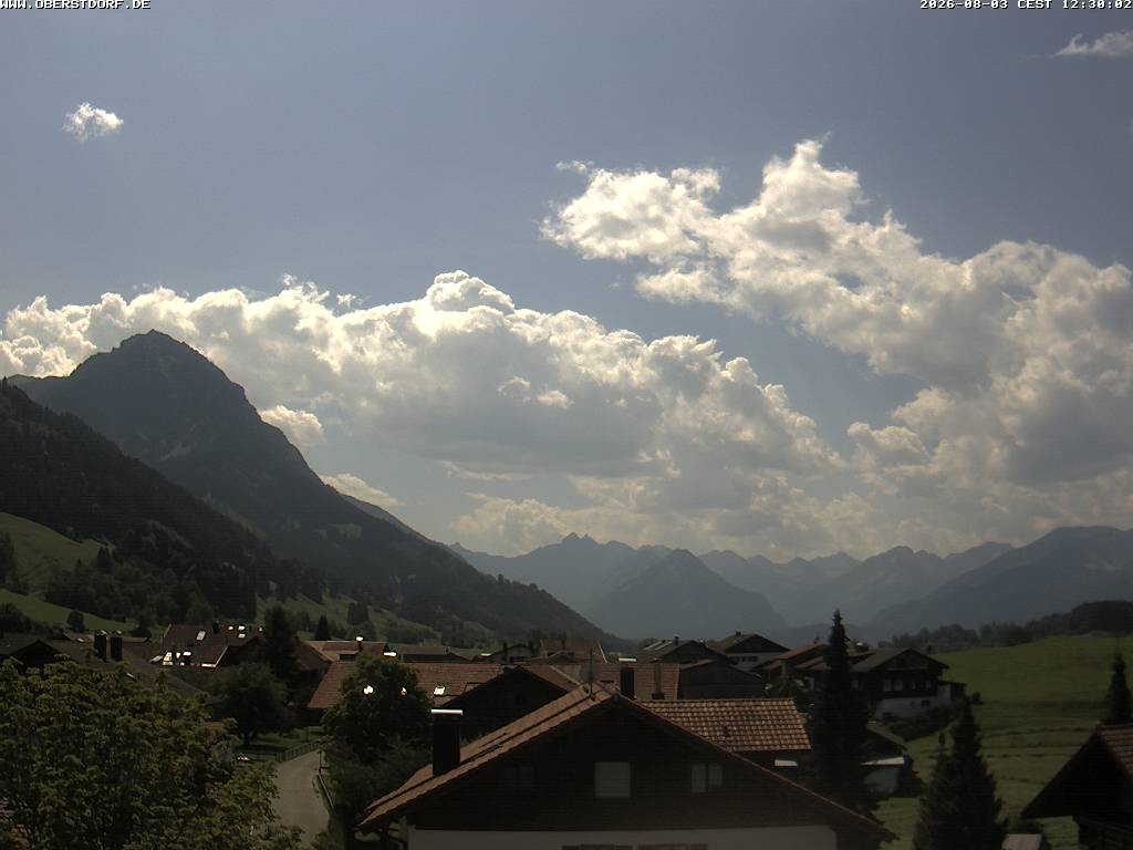 Archiv Foto Webcam Schöllang