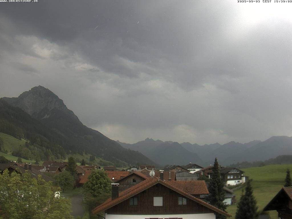 Archiv Foto Webcam Schöllang