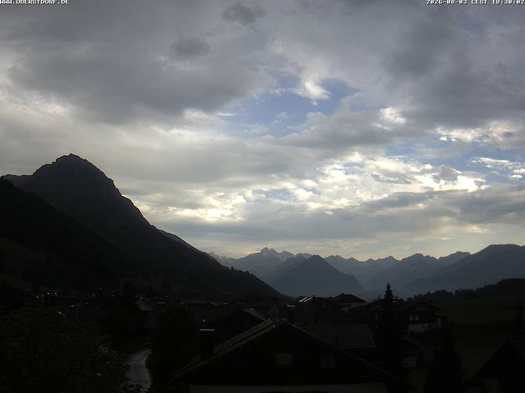 Archiv Foto Webcam Schöllang