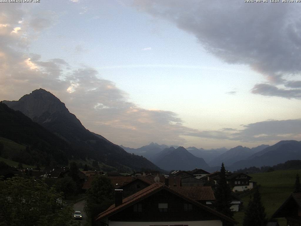 Archiv Foto Webcam Schöllang