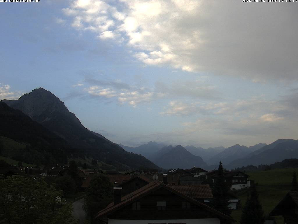 Archiv Foto Webcam Schöllang