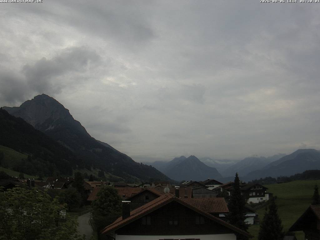 Archiv Foto Webcam Schöllang