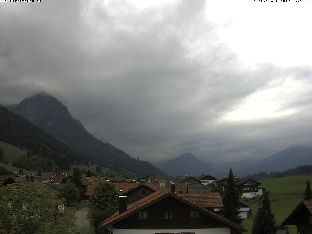 Archiv Foto Webcam Schöllang