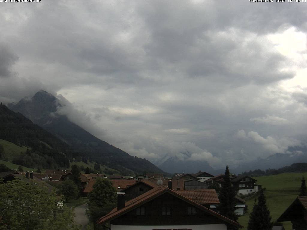 Archiv Foto Webcam Schöllang