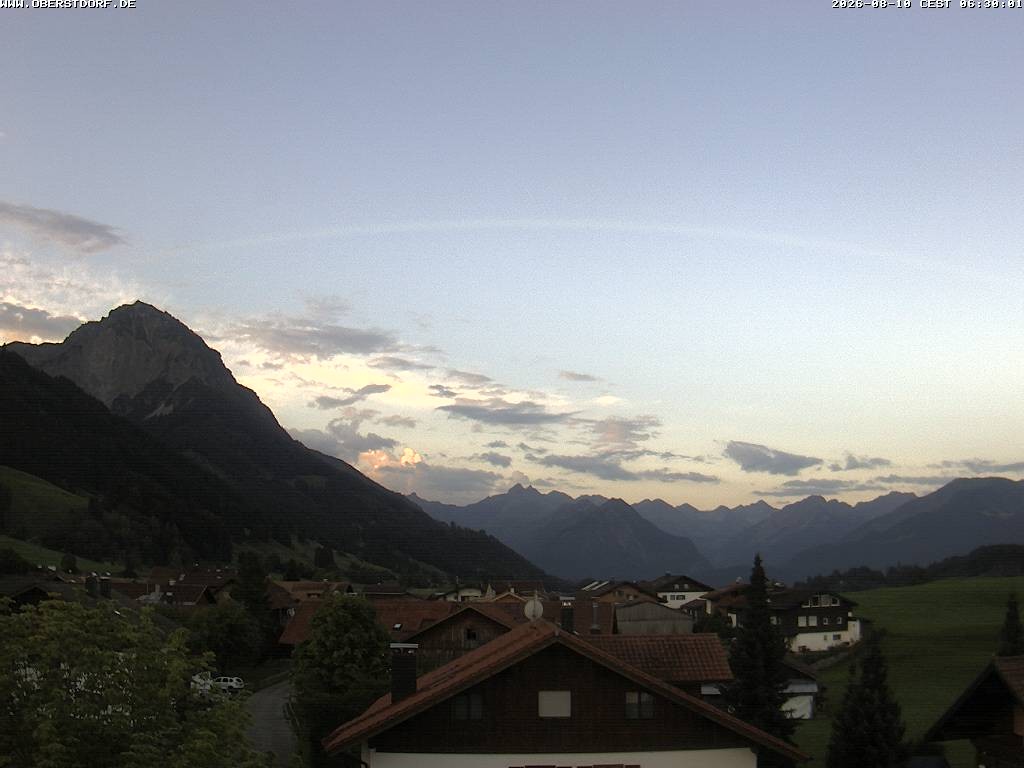 Archiv Foto Webcam Schöllang