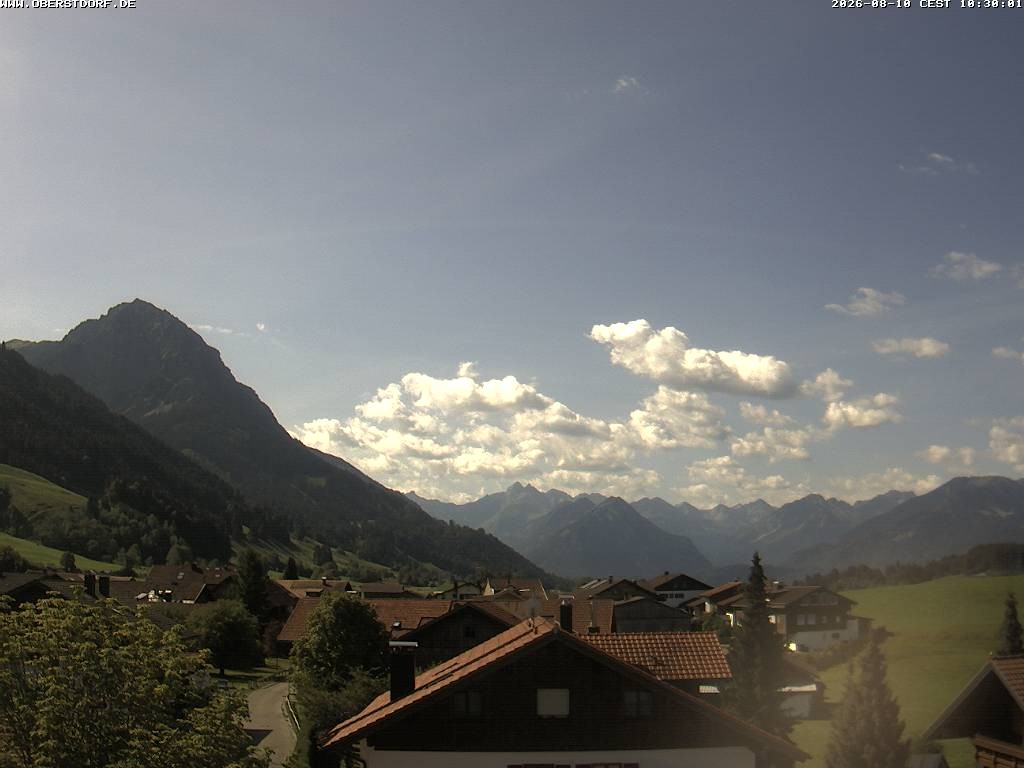 Archiv Foto Webcam Schöllang