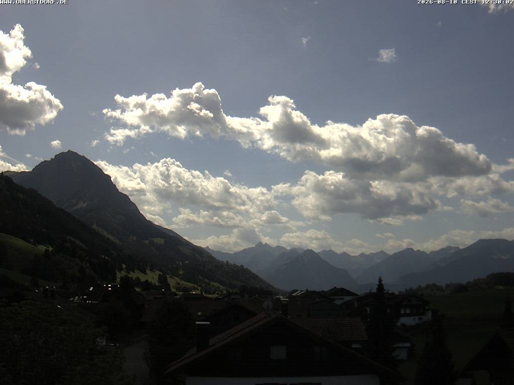 Archiv Foto Webcam Schöllang