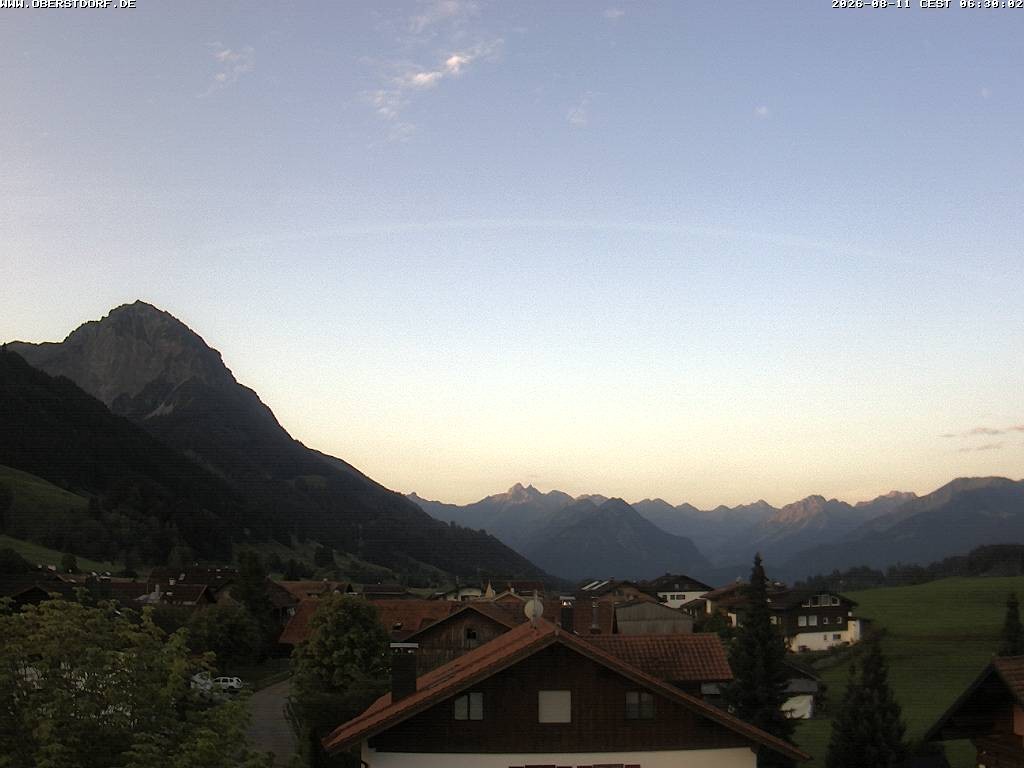 Archiv Foto Webcam Schöllang