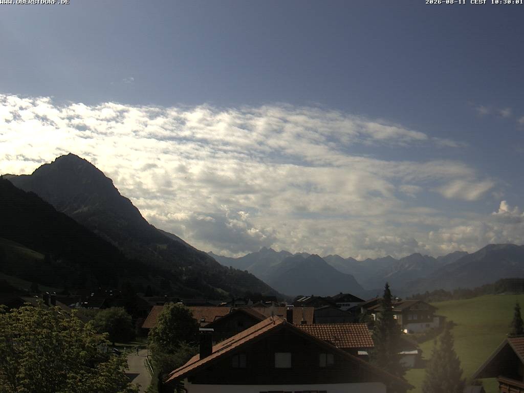 Archiv Foto Webcam Schöllang