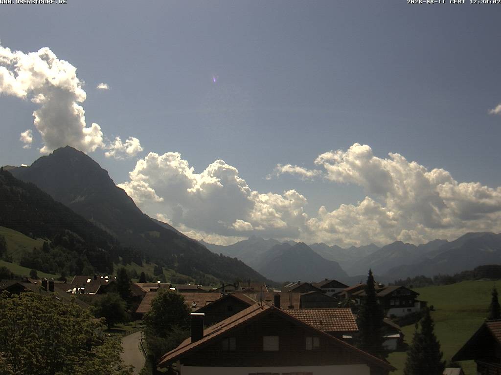Archiv Foto Webcam Schöllang