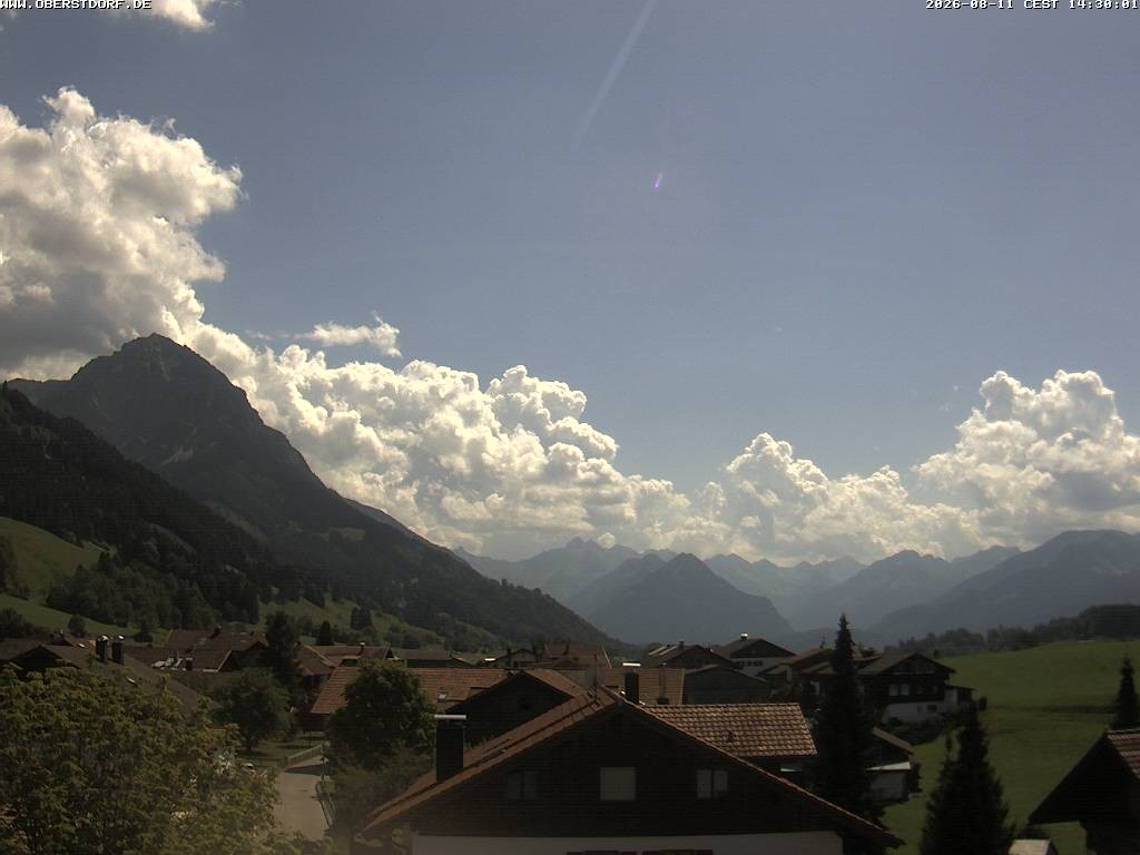 Archiv Foto Webcam Schöllang