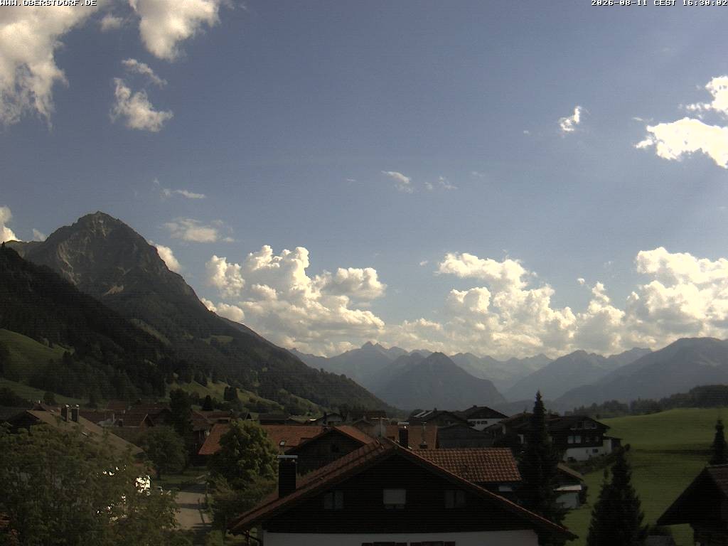 Archiv Foto Webcam Schöllang