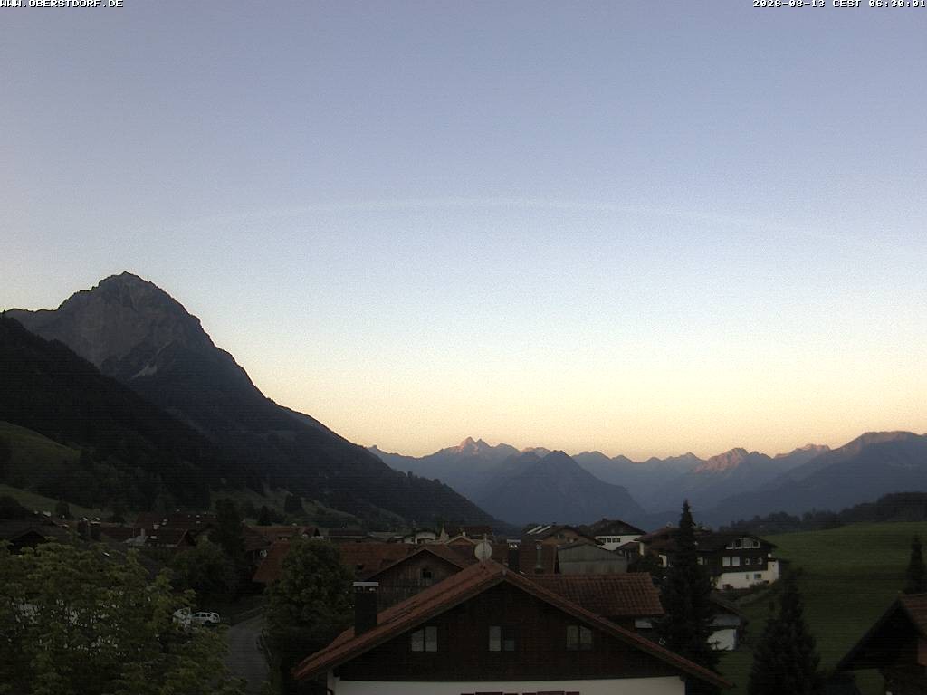 Archiv Foto Webcam Schöllang