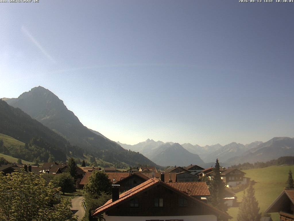 Archiv Foto Webcam Schöllang