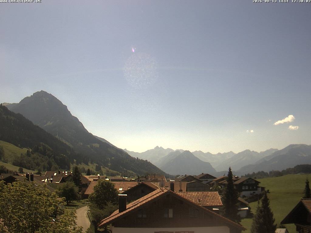 Archiv Foto Webcam Schöllang