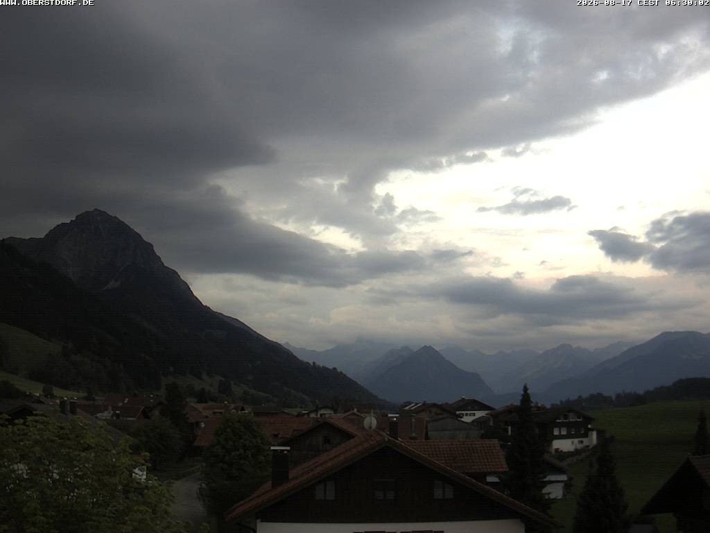 Archiv Foto Webcam Schöllang