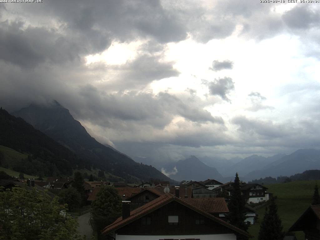 Archiv Foto Webcam Schöllang
