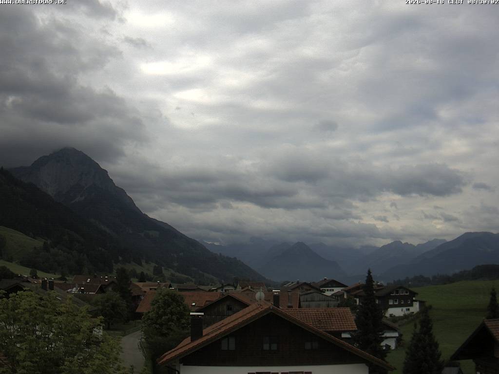 Archiv Foto Webcam Schöllang