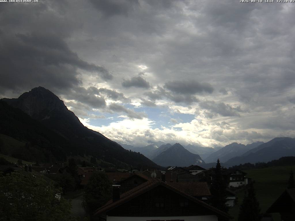 Archiv Foto Webcam Schöllang