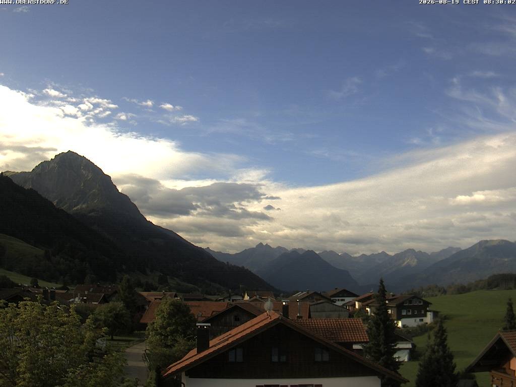 Archiv Foto Webcam Schöllang