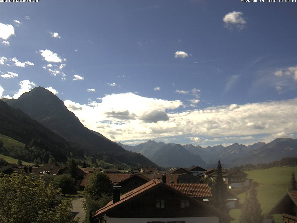 Archiv Foto Webcam Schöllang