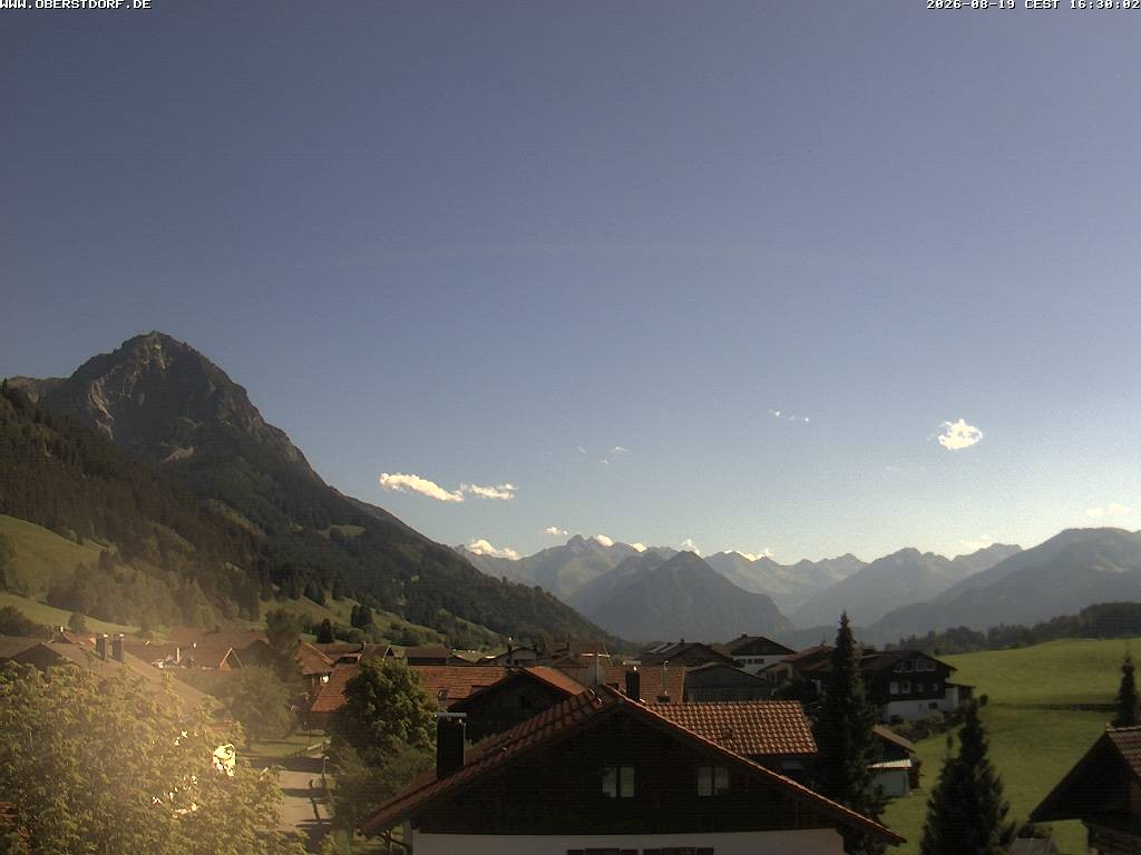 Archiv Foto Webcam Schöllang