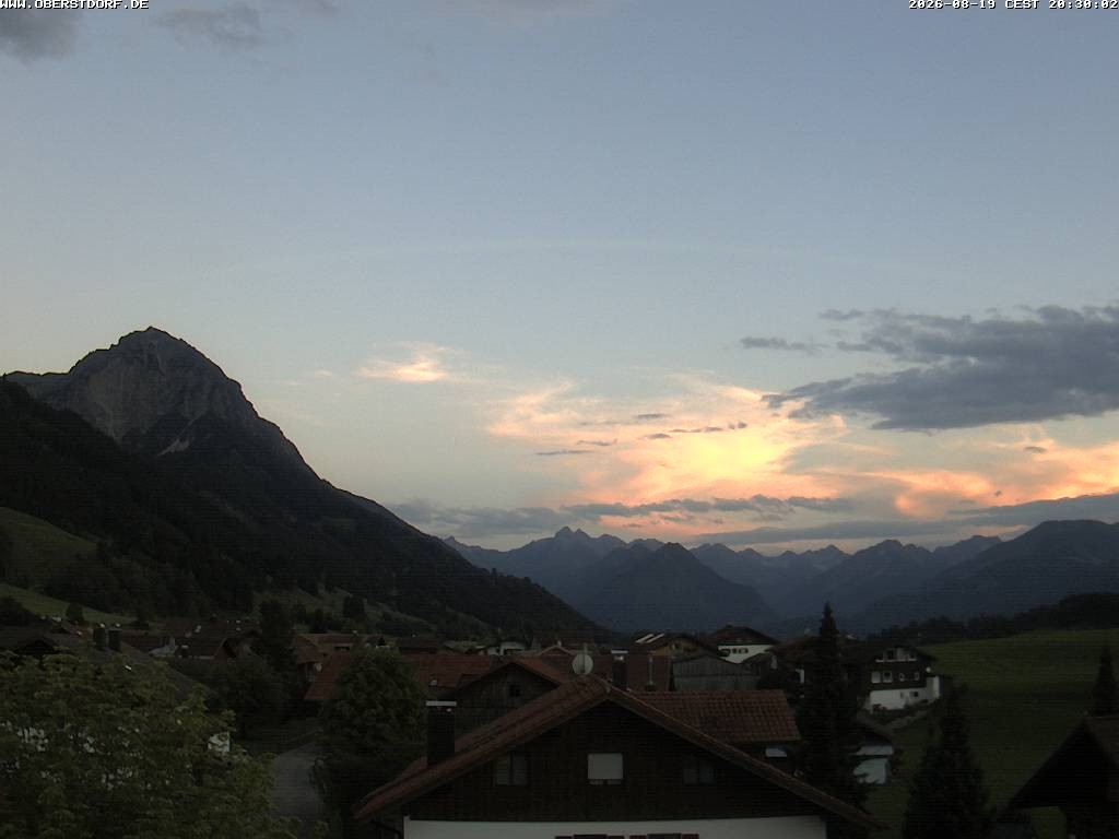 Archiv Foto Webcam Schöllang