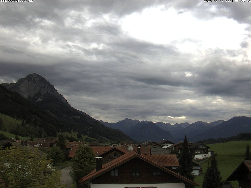 Archiv Foto Webcam Schöllang