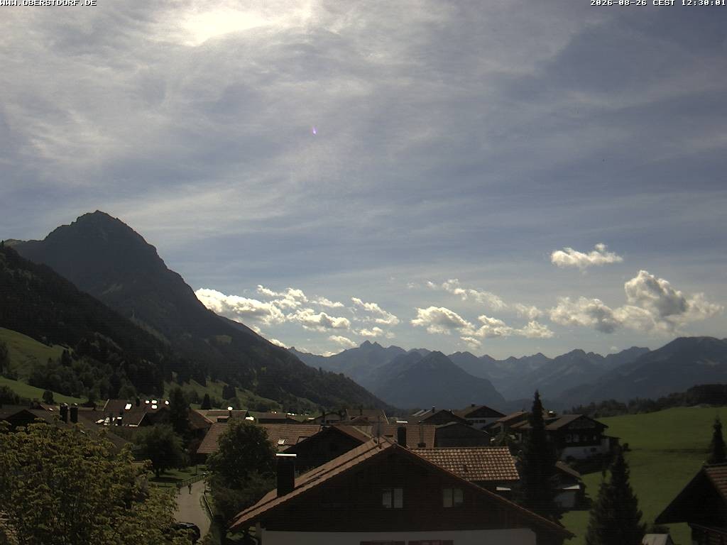 Archiv Foto Webcam Schöllang