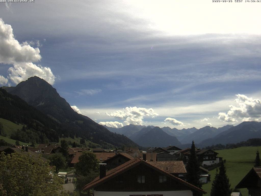 Archiv Foto Webcam Schöllang