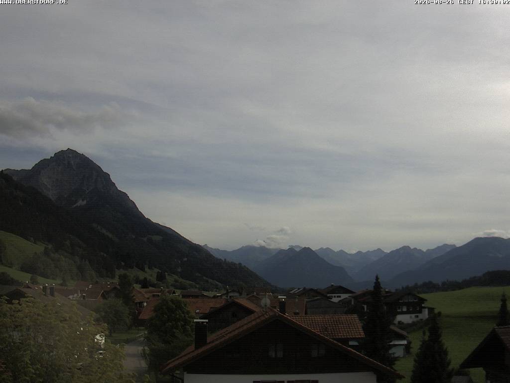 Archiv Foto Webcam Schöllang