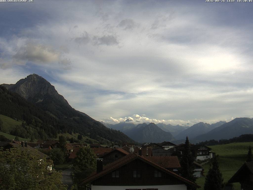 Archiv Foto Webcam Schöllang