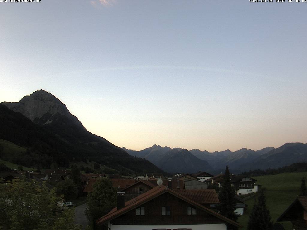Archiv Foto Webcam Schöllang