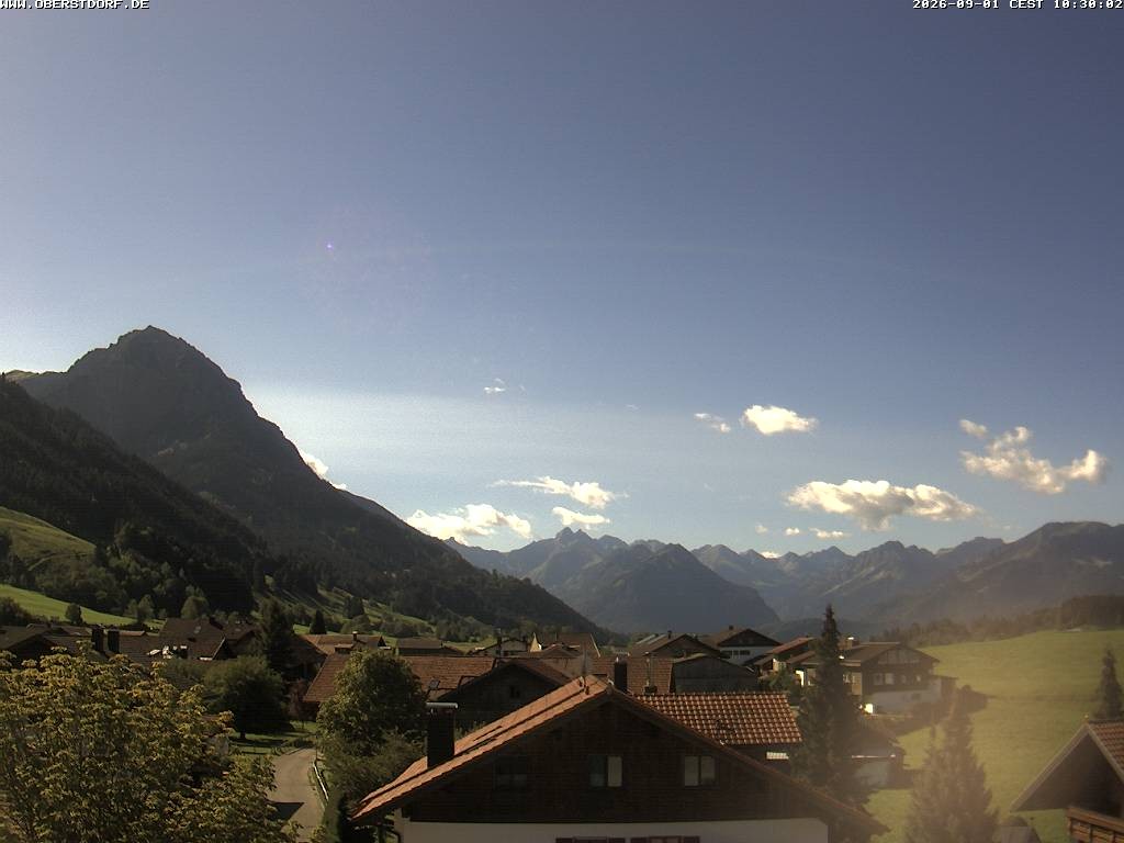 Archiv Foto Webcam Schöllang