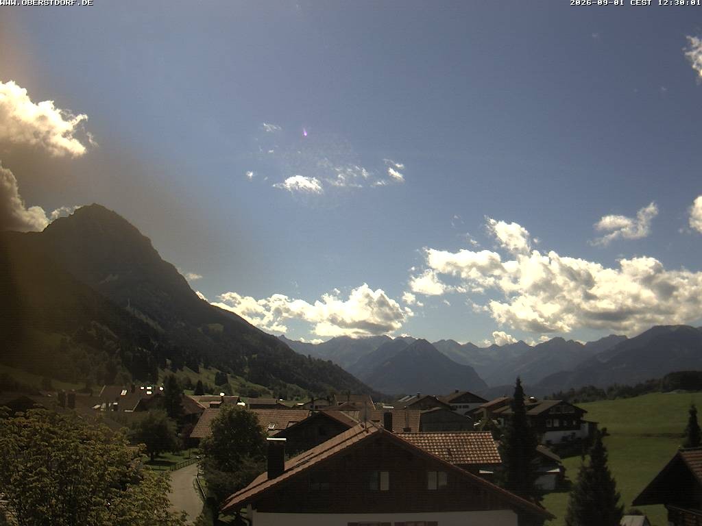 Archiv Foto Webcam Schöllang