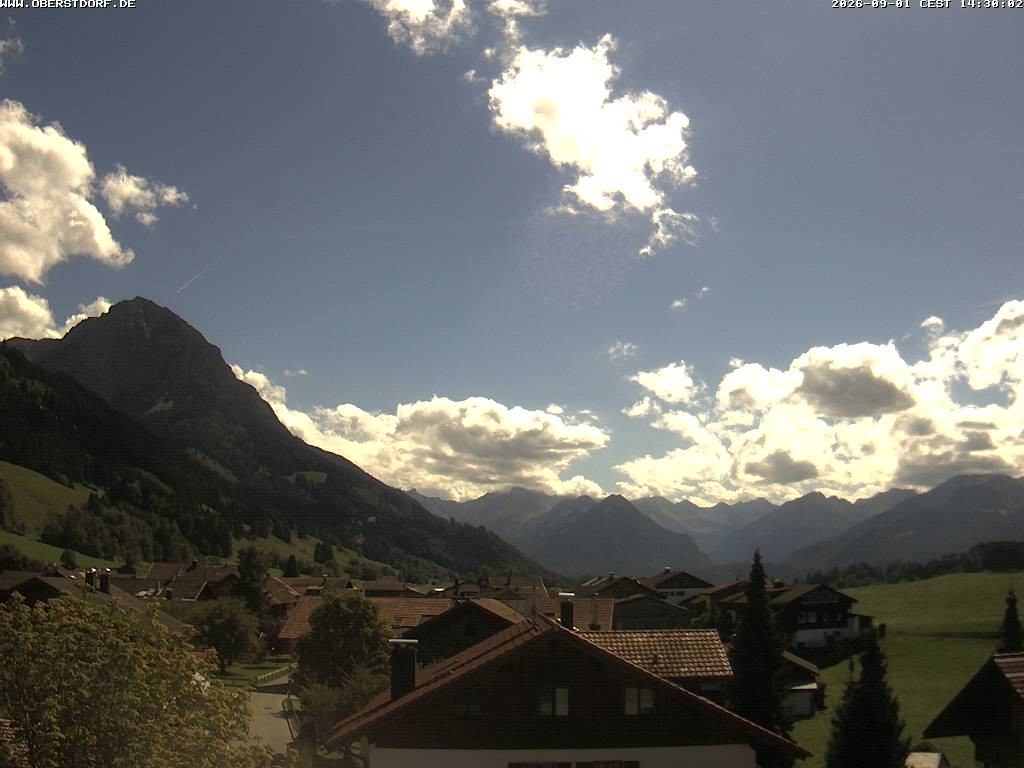 Archiv Foto Webcam Schöllang