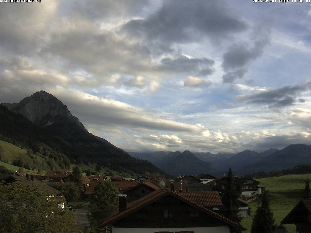Archiv Foto Webcam Schöllang
