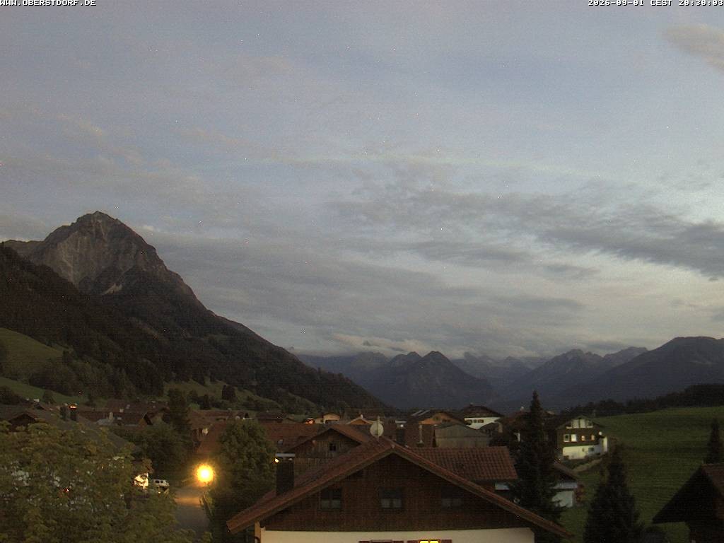 Archiv Foto Webcam Schöllang