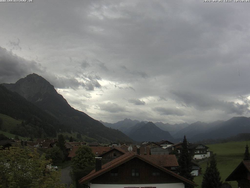 Archiv Foto Webcam Schöllang