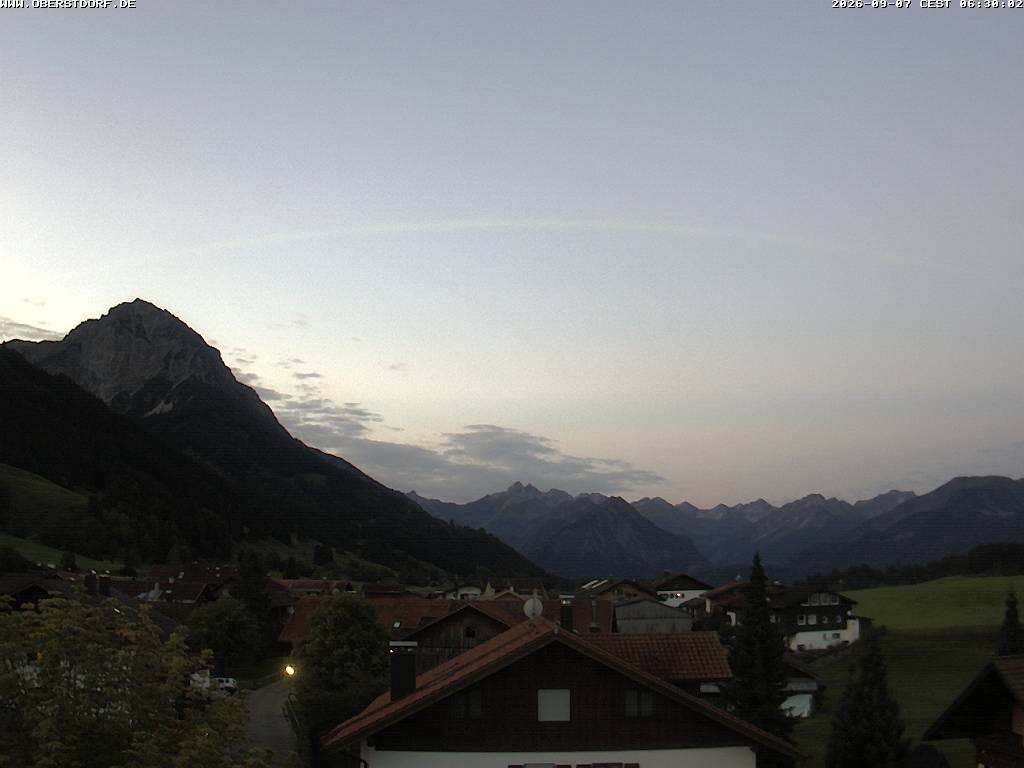 Archiv Foto Webcam Schöllang