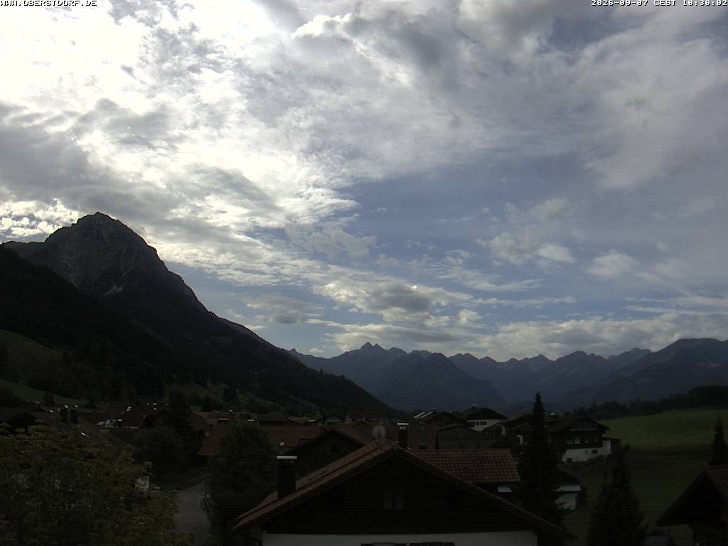 Archiv Foto Webcam Schöllang