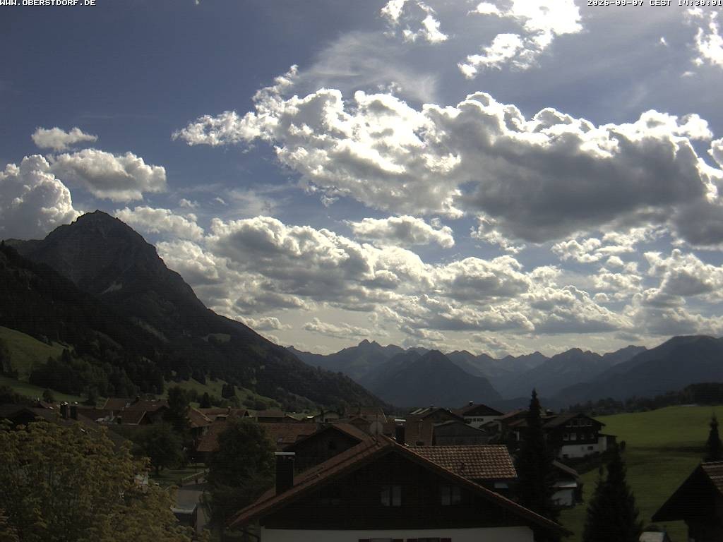 Archiv Foto Webcam Schöllang