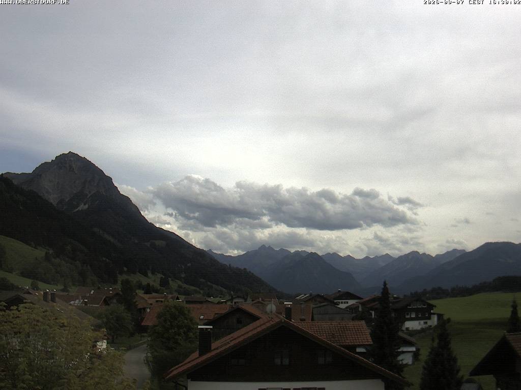 Archiv Foto Webcam Schöllang