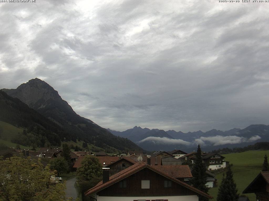 Archiv Foto Webcam Schöllang